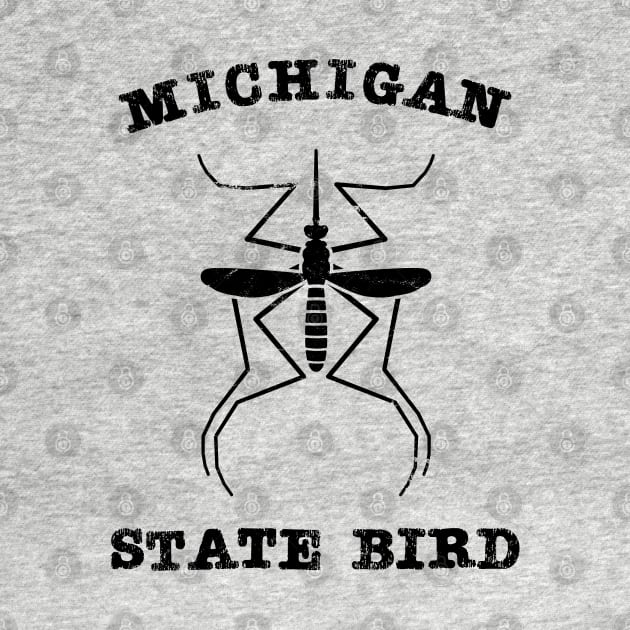 Michigan Mosquito State Bird by Huhnerdieb Apparel